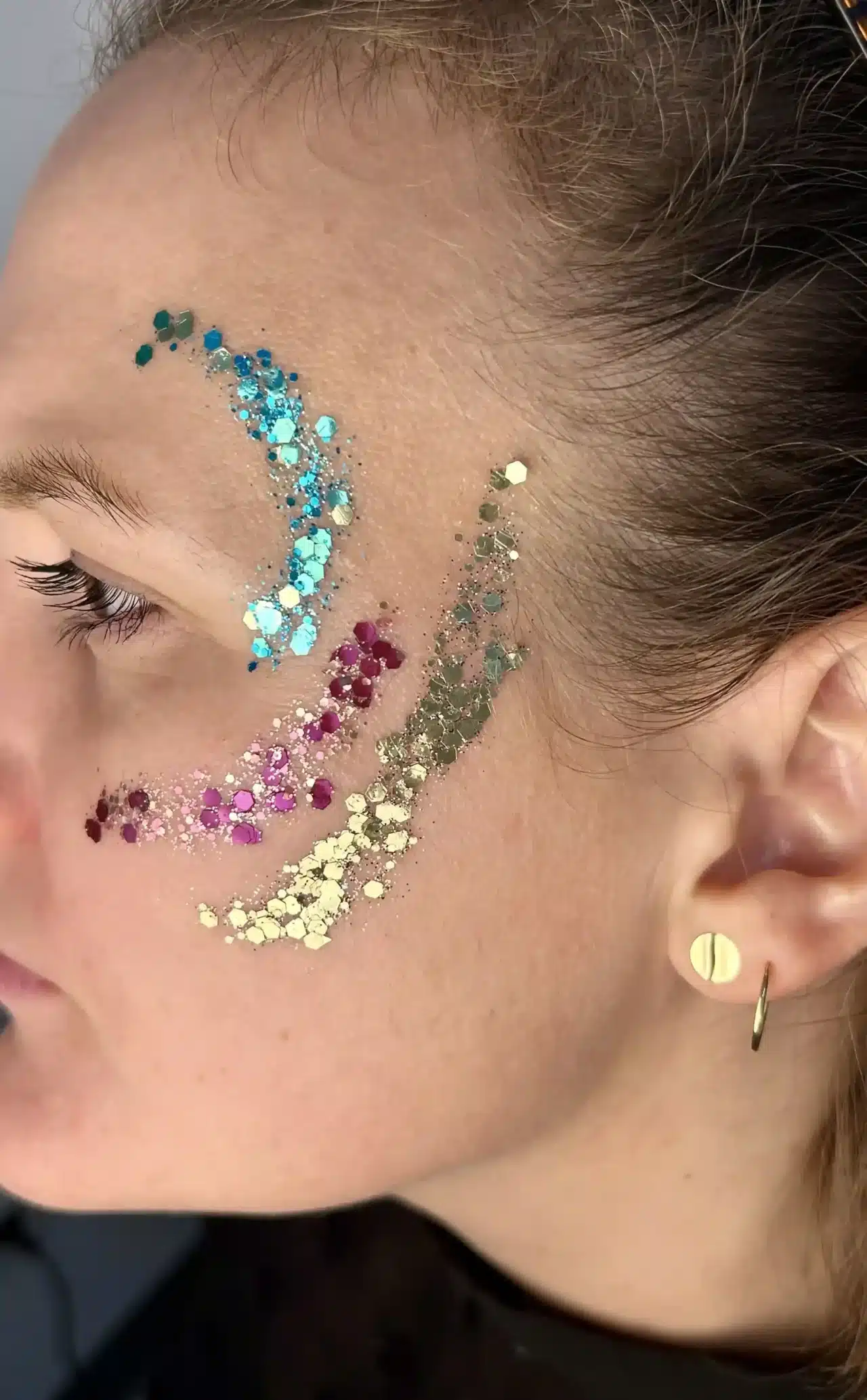 Paillettes multicolores mix